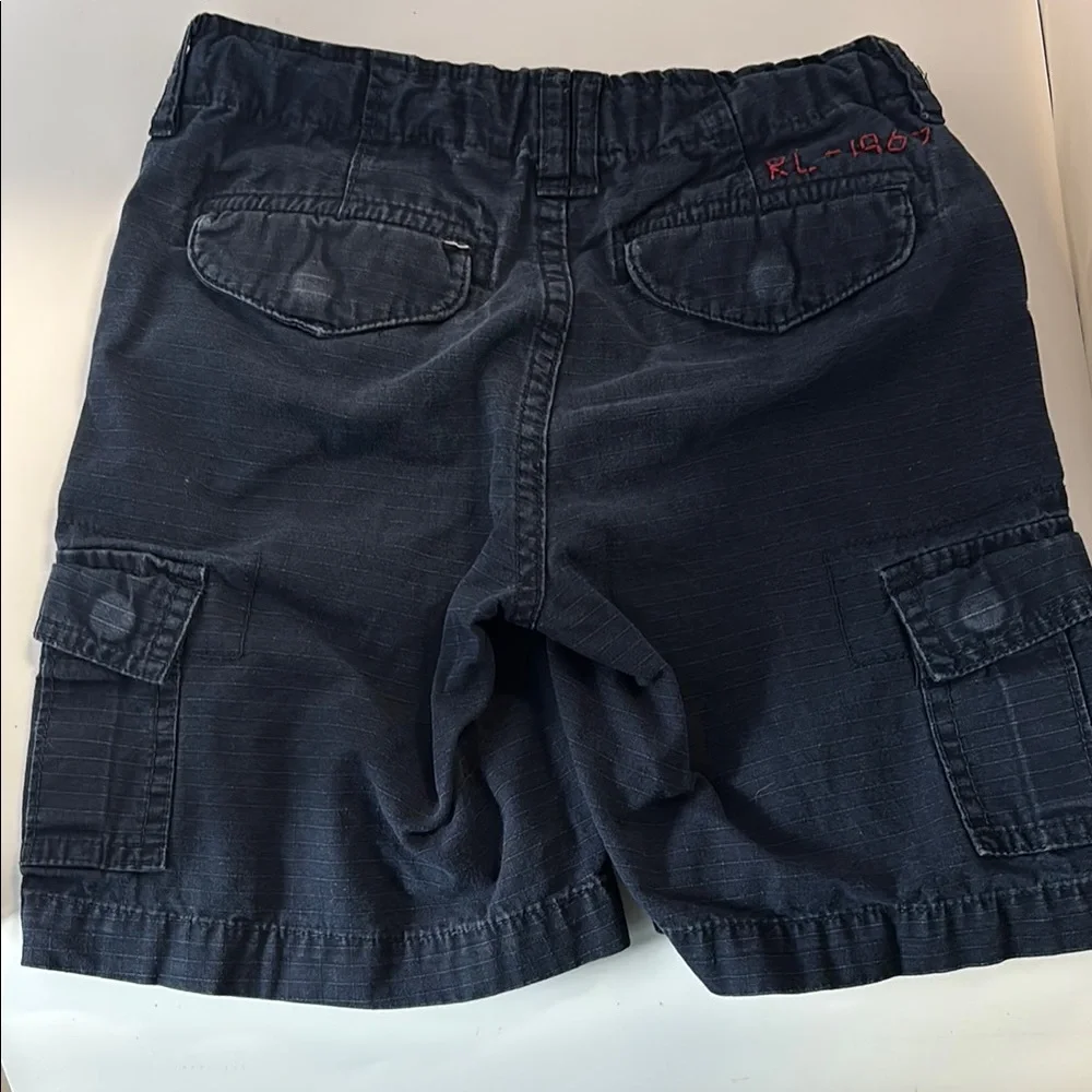 Ralph Lauren Navy Cargo Shorts boys size 5